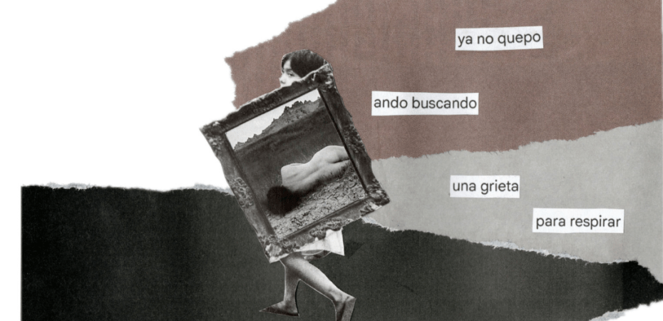 Collage analógico por Marta Sáenz